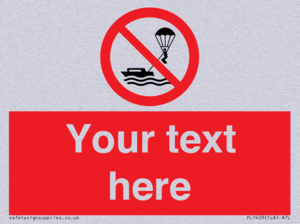 Custom No parasailing